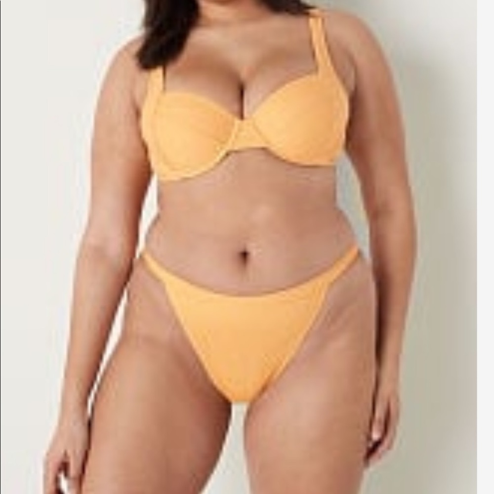 NWT Victoria’s Secret Rib High Leg Bikini Bottom